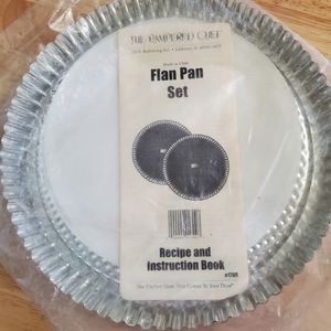 🔥VINTAGE🔥PAMPERED CHEF FLAN PAN SET (2)